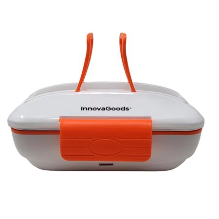 InnovaGoods 12v Car Heated Lunch Box   Heat Up Food In Minutes!