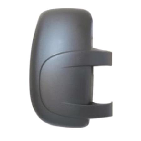 Right Wing Mirror Cover (Black, Grained) for VAUXHALL MOVANO Chassis Cab, 2003 2010