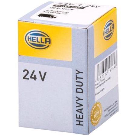 Hella 24V 1.2W Heavy Duty Bulb   Single
