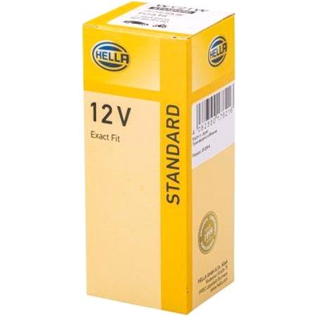 Hella 12V WY21W W3x916d Capless Amber Bulb   Single