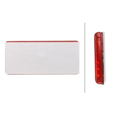 REAR REFLECTOR RED