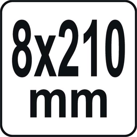 MASONRY DRILL BIT SDS PLUS 8x210MM