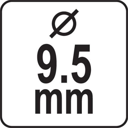 TWIST DRILL BIT 9.5MM