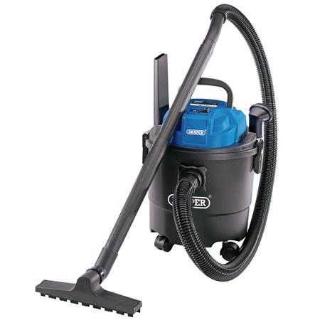 Draper 90107 15L 230V Wet & Dry Vacuum Cleaner (1250W) 