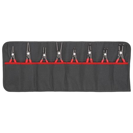 KNIPEX Set of Circlip Pliers, 8 Parts