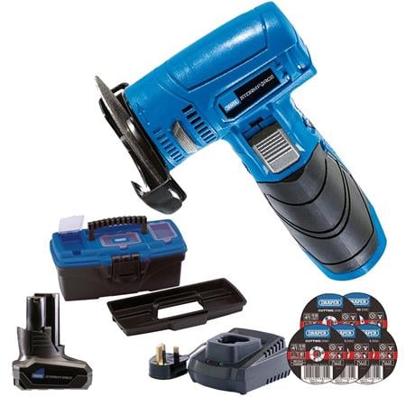 Draper Storm Force 90271 10.8V Angle Grinder/ Cut Off Tool Kit   Tool Kit 1