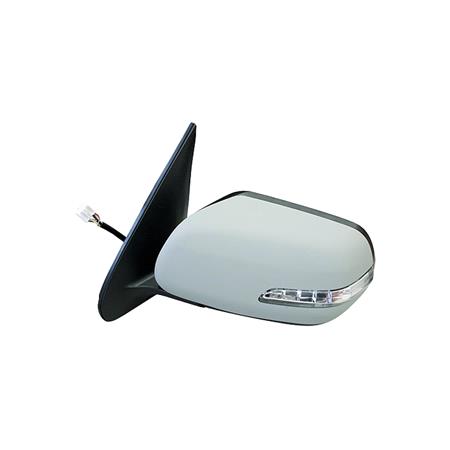 Left Wing Mirror (electric, heated, indicator, primed cover) for Suzuki GRAND VITARA 2010 2014