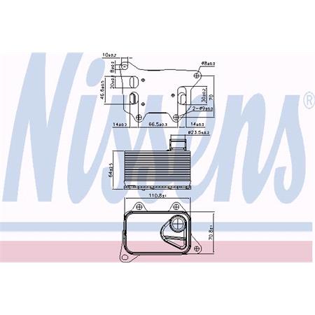 Nissens Engine Oil Cooler