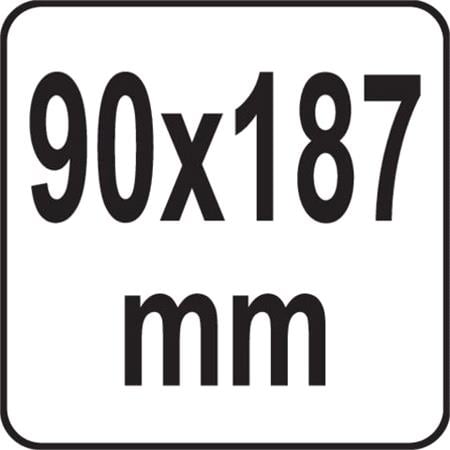 SAND PAPER 90MM X 187MM P150