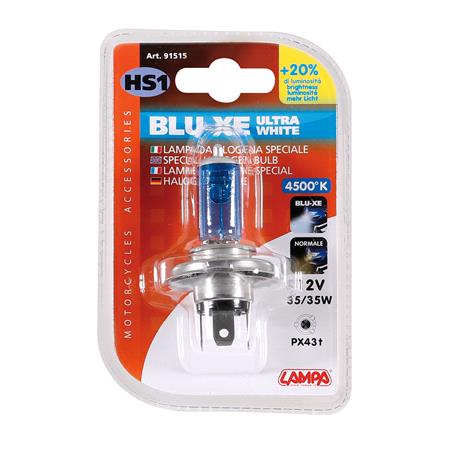 12V Blu Xe Headlamp Bulb HS1 35/35W PX43t   Single