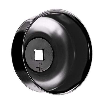 Spin on oil filter cup wrench Ø 73 mm with 14 sides