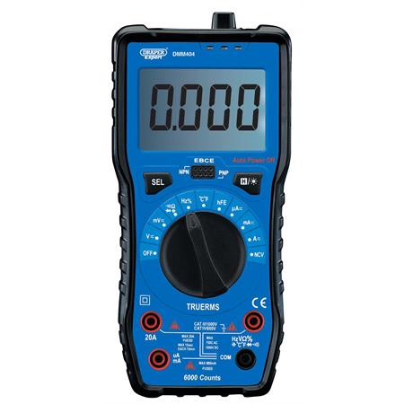 Draper 92433 Auto & Manual Ranging Digital Multimeter