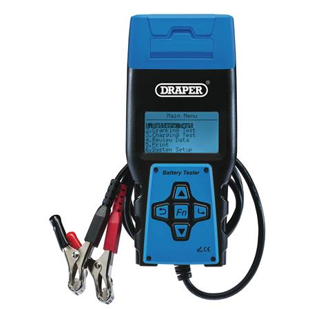 Draper 92445 Battery Tester with Printer