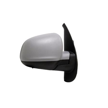 Right Wing Mirror (electric, heated, power folding, primed cover), Mercedes CITAN Mixto, 2012 Onwards