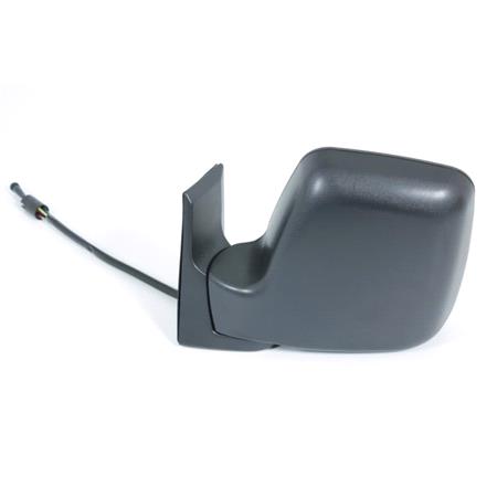 Left Wing Mirror (manual, cable type) for Citroen DISPATCH, 1994 2006