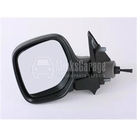 Left Wing Mirror (manual, not heated) for Citroen BERLINGO Multispace, 1996 2008