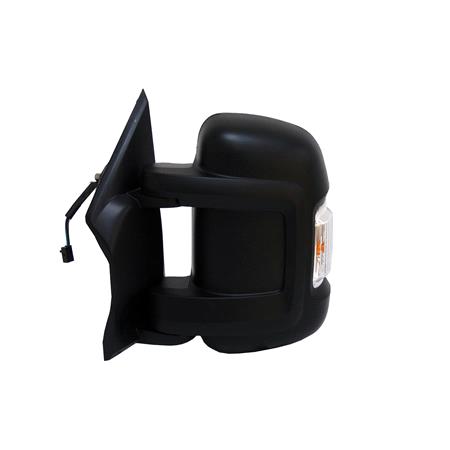 Left Wing Mirror (electric, heated, 5W indicator) for  Citroen RELAY Bus, 2006 Onwards