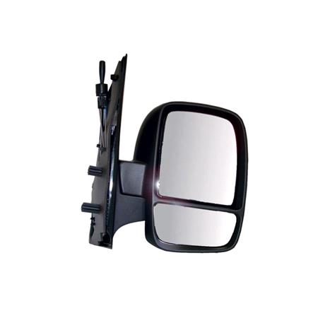 Right Wing Mirror (manual, includes blind spot mirror) for Citroen DISPATCH van, 2007 2017