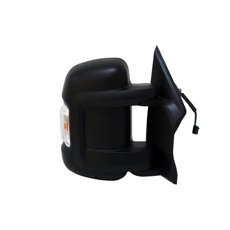 Right Wing Mirror (electric, heated, 5W indicator) for  Citroen RELAY Flatbed, 2006 Onwards
