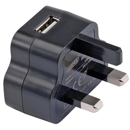 Draper 93038 USB Charger 230V, 1 Amp