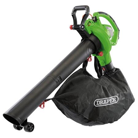 Draper 93165 230V Garden Vacuum, Blower and Mulcher, 3200W