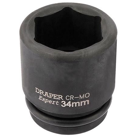 Draper Expert 93267 34mm 3 4 inch Square Drive Hi Torq 6 Point Impact Socket