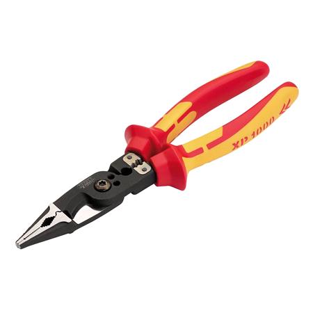 Draper 94643 XP1000 VDE 8 in 1 Electricians Pliers, 215mm