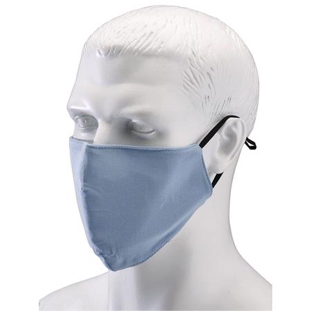 Draper 94702 Fabric Reusable Face Masks, Light Blue, (Pack Of 2)