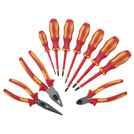 Draper 94859 XP1000 VDE Screwdriver and Pliers Set (10 Piece)