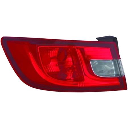 Left Rear Lamp (Outer, On Quarter Panel) for Renault CLIO IV 2013 2016