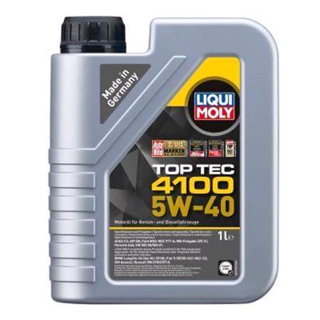 Liqui Moly 5W 40 C3 Top Tec 4100 Engine Oil   1 Litre