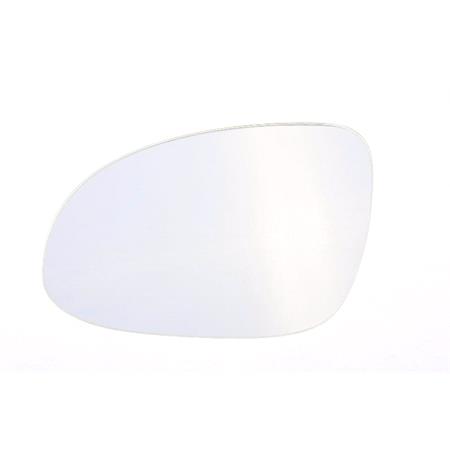 Left Stick On Wing Mirror Glass for VW EOS, 2006 2010