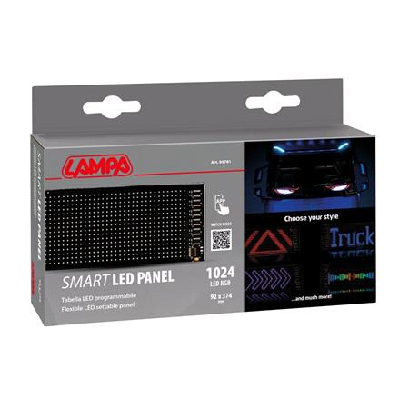 Smart LED Settable Panel   1024 Led   92x374 mm