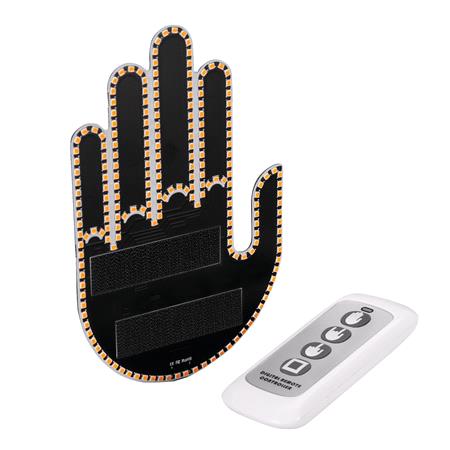 LED Hand Gestures, Decoration Sign with Wireless Remote Control