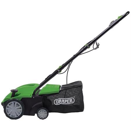 Draper 97921 230V 2 in 1 Lawn Aerator and Scarifier, 320mm, 1500W