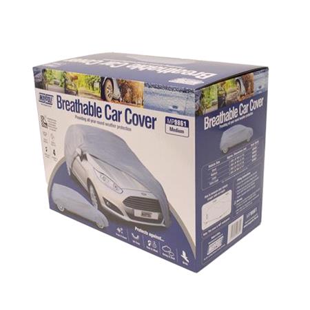 Maypole Water Resistant Breathable Car Cover   Medium