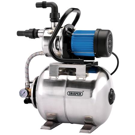 Draper 98915 Stainless Steel Booster Pump, 50L/min, 800W