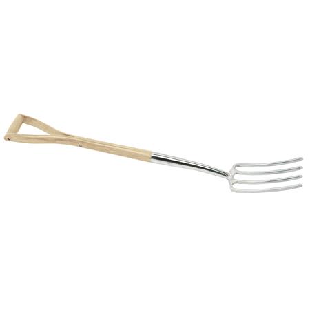 Stainless Steel Border Fork with Ash Handle