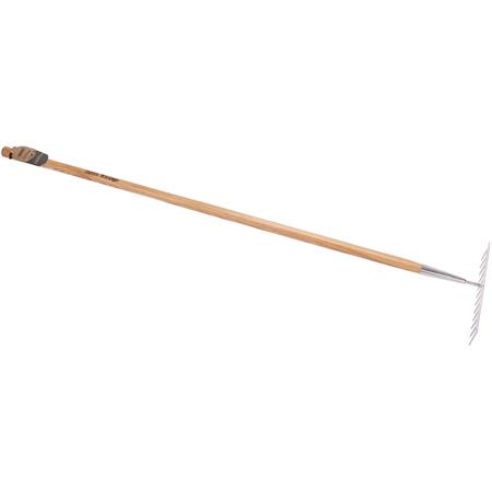 Draper 99015 Heritage Stainless Steel Garden Rake with Ash Handle