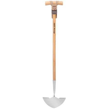 Draper 99021 Heritage Stainless Steel Lawn Edger with Ash Handle