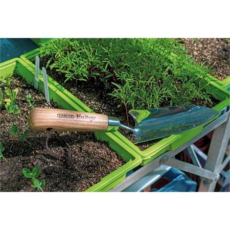 Draper 99022 Heritage Stainless Steel Transplanting Trowel with Ash Handle