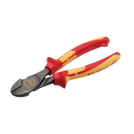 Draper 99053 XP1000 VDE Hi Leverage Side Cutter, 180mm, Tethered