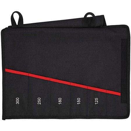 KNIPEX Roll Up Case for Pliers Wrenches, 6 Compartments, 340mm