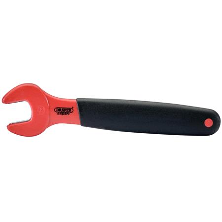 Draper 99473 VDE Approved Fully Insulated Open End Spanner, 15mm