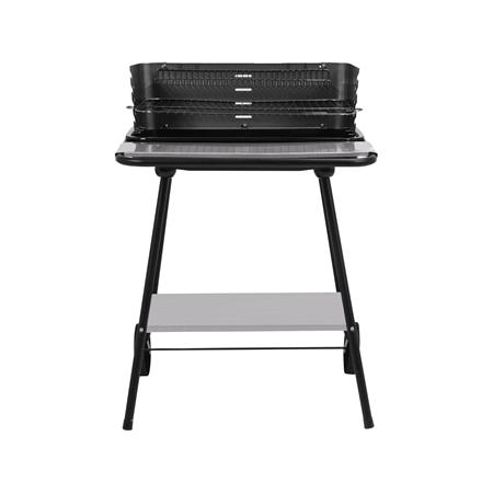 CHARCOAL GRILL WITH FRONT SHELF 54X35CM