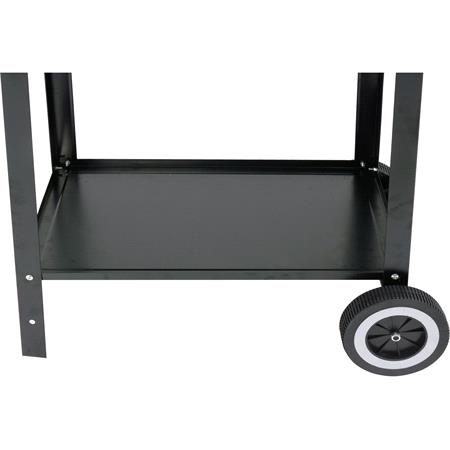 CHARCOAL GRILL WITH SHELF 48,5X26CM