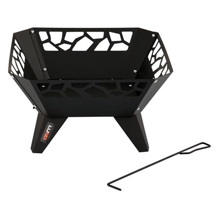 GARDEN STEEL FIRE PIT 52CM