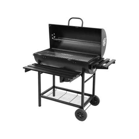 CHARCOAL GRILL WITH LID, GRID 71X35 CM