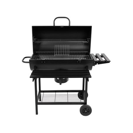 CHARCOAL GRILL WITH LID, GRID 71X35 CM