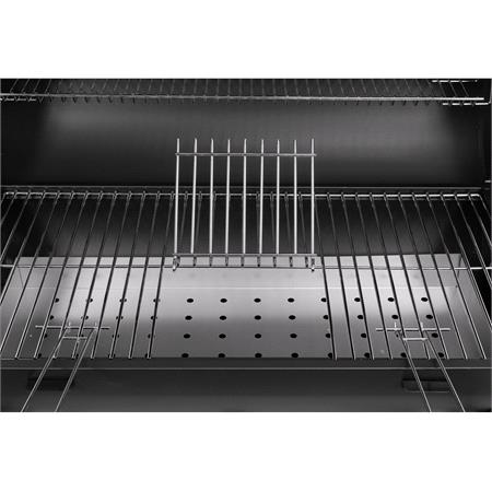 CHARCOAL GRILL WITH LID, GRID 71X35 CM